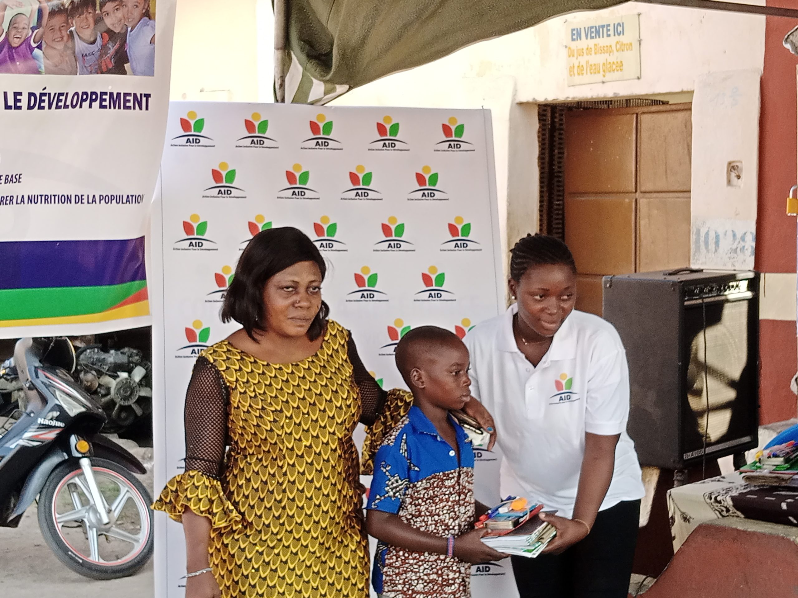 Togo/Éducation : L’association AID assure la rentrée à des élèves