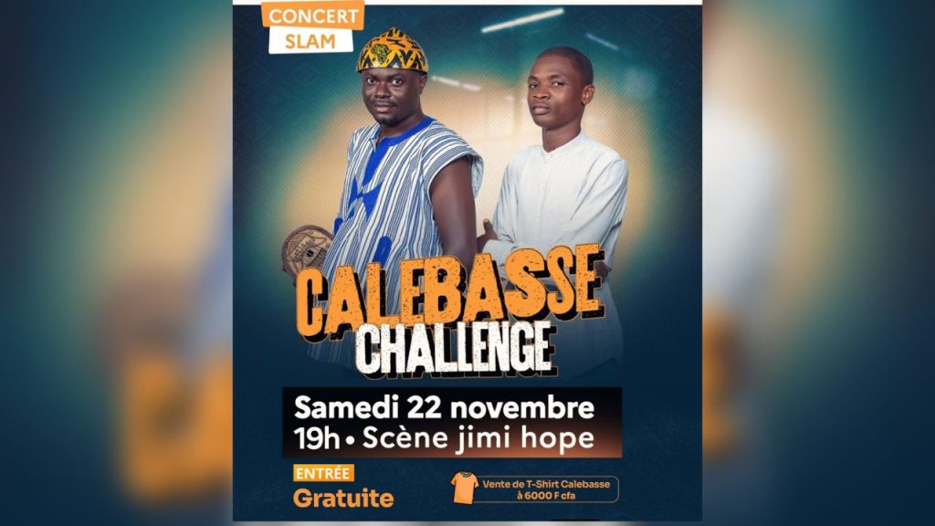 Ce soir à 19h – Calebasse Challenge, 16e édition – La grande messe du Slam togolais