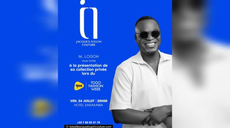 MODE/TOGO: Jacques Logoh Couture ouvre le bal du YAS Togo Fashion Week 2026